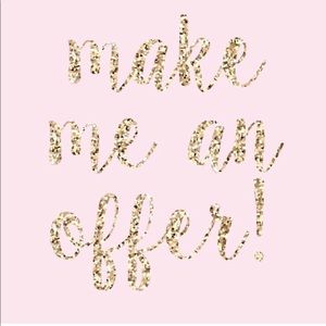 Offers are welcome 😊